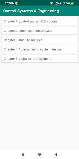 Control Systems & Engineering screenshot 1