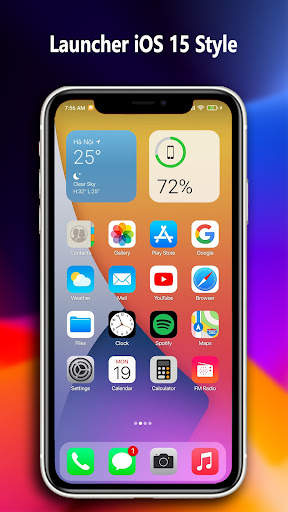 iLauncher: Launcher iOS 15, Launcher for iPhone 13 screenshot 1