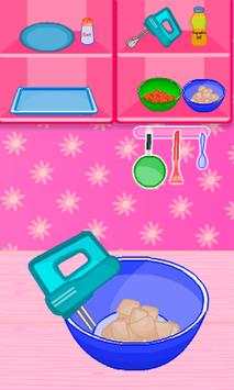 Mini Fish Cakes Cooking Game स्क्रीनशॉट 3