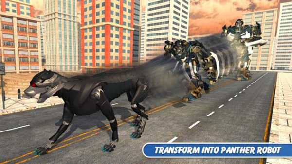 Robot Transformation Panther Car Robot Transform screenshot 2