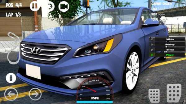 Car Racing Hyundai Game screenshot 2