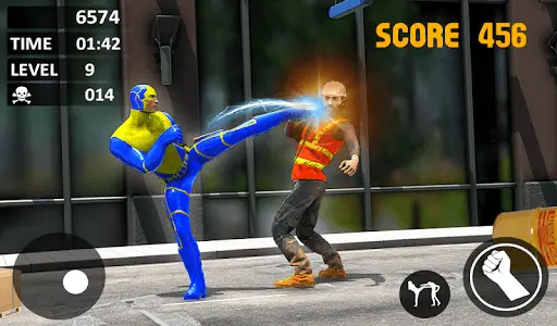 Shadow Rope Hero Fight - New Spider Fighter Games screenshot 1