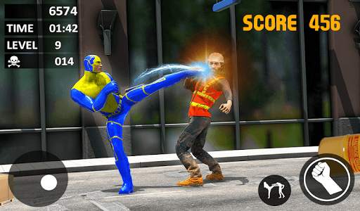 Shadow Rope Hero Fight - New Spider Fighter Games screenshot 1