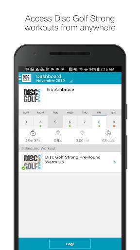 Disc Golf Strong screenshot 1