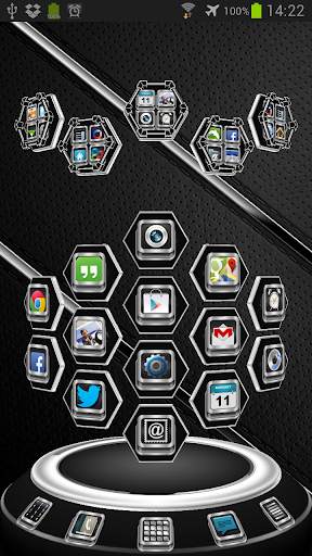 Next Launcher Theme Charm 3D screenshot 5