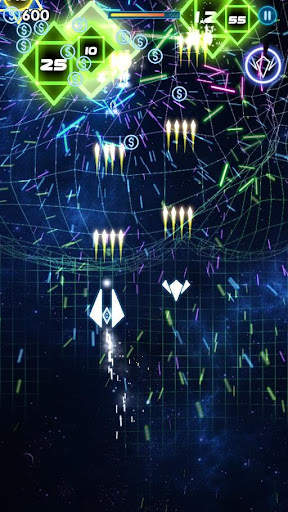 Neon War - Geometry Shooter скриншот 2