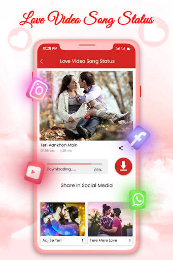 Love Video Song Status 2021:Romantic Lyrical Video screenshot 5