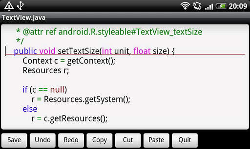 Jota Text Editor screenshot 8
