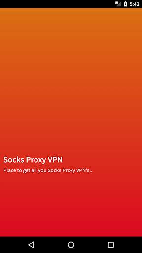 Socks Proxy VPN screenshot 1