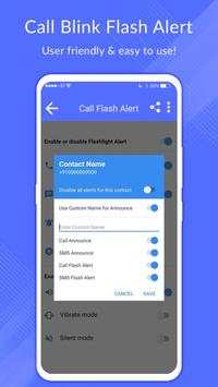 Flash Alert On Incoming Call and SMS screenshot 6