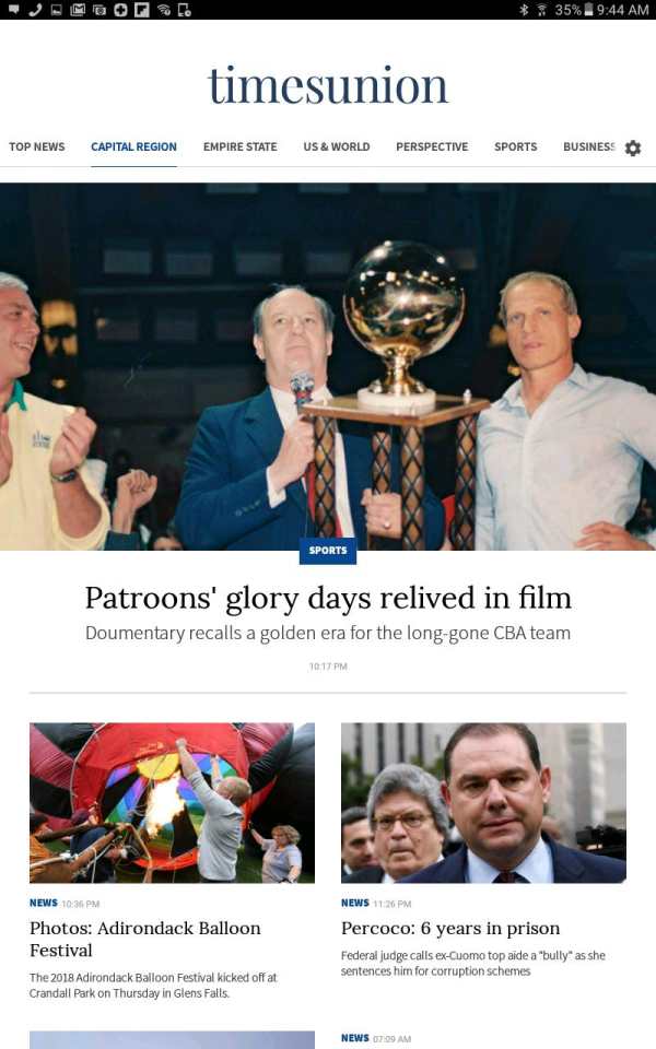 Albany Times Union News screenshot 10