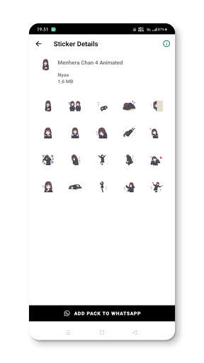 Animated GIF Sticker for WhatsApp screenshot 3