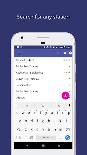 NYC Subway Map (Offline)   Tra screenshot 5
