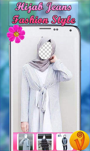 Hijab Jeans Fahsion Style screenshot 1