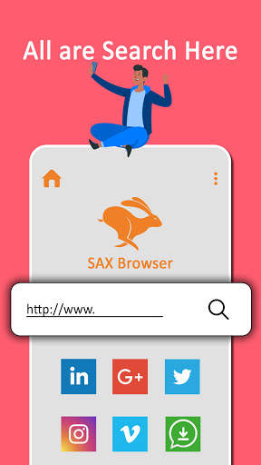 Sax Browser - Fast And Secure Pro 2021 screenshot 4