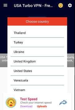 USA Turbo VPN - Free Proxy VPN screenshot 5