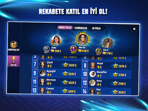 101 Yüzbir Okey Extra - Online screenshot 12