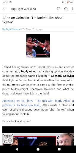 Boxing News screenshot 5