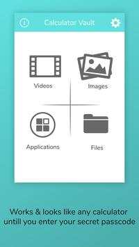 Calculator: Gallery & App Lock 4 تصوير الشاشة