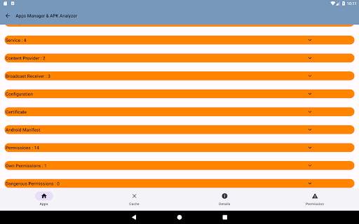 App Info:  Apk Analyzer screenshot 11