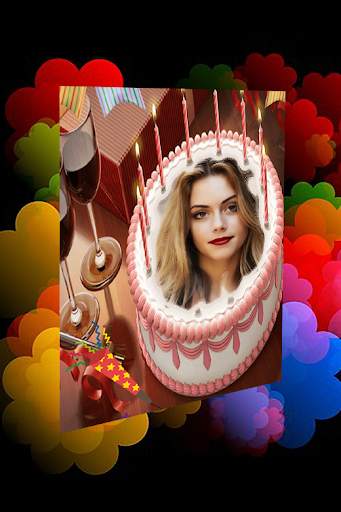 Birthday Cake 2021 Photo Frame 4 تصوير الشاشة