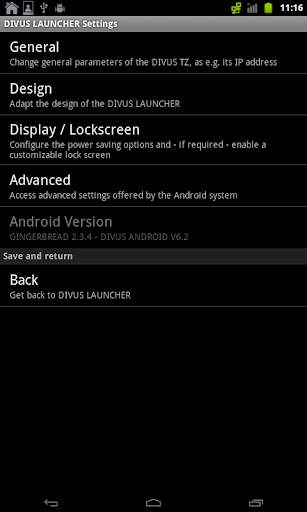DIVUS LAUNCHER screenshot 3