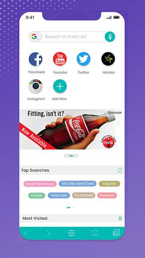YY Browser - Secure Indian Browser screenshot 5