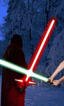 Lightsaber Photo Editor App screenshot 1