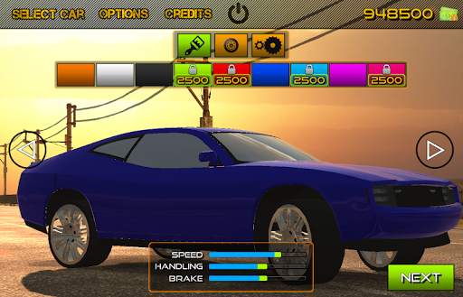 Racing in car with traffic racer screenshot 5