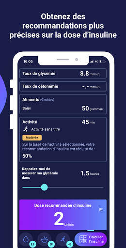 Hedia - Application personnelle de diabète screenshot 7