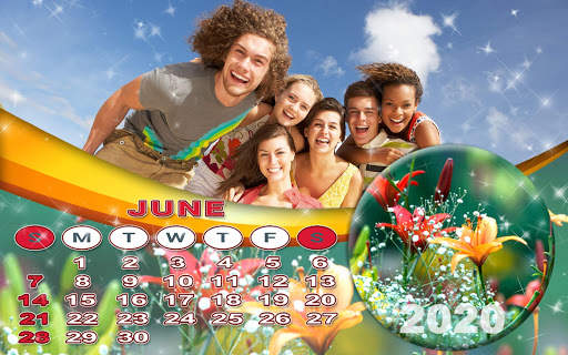 Calendar Photo Frame 2020 ? Make Picture Frames screenshot 13