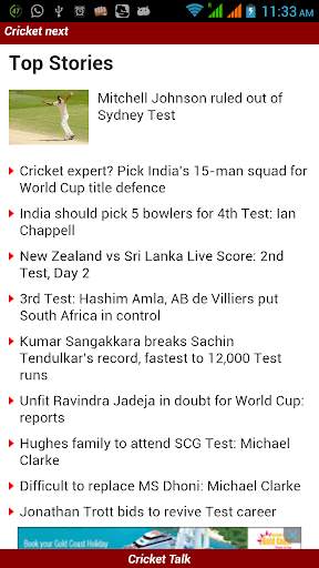 Cricket Talk screenshot 2
