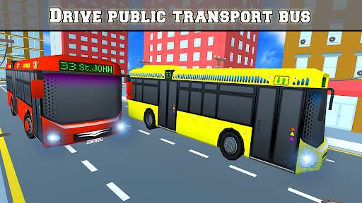Public Transport Bus Driving - Coach Bus Simulator screenshot 1