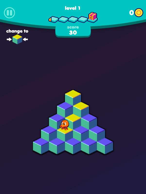 Q*bert screenshot 14