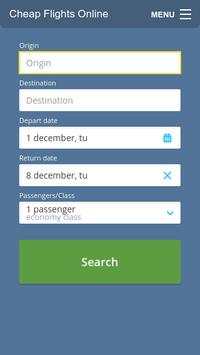 Cheap plane tickets screenshot 1