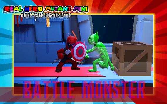 Real Hero Mutant Mini Temple Grand Monster Battle screenshot 2