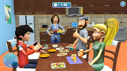 Virtual Mother - Family Sim screenshot 1
