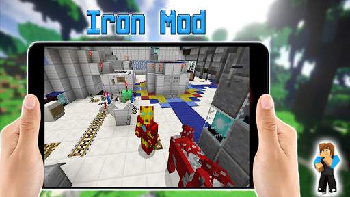 Iron Superhero for Minecraft PE screenshot 3
