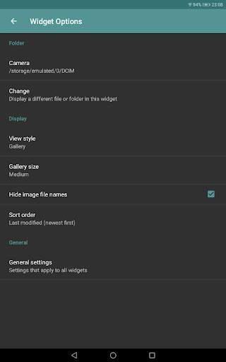 File Widget - home screen file browser and viewer screenshot 11