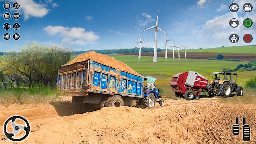 Tractor Farming: Offroad Games screenshot 5