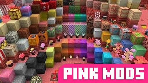 Pink world for minecraft screenshot 2