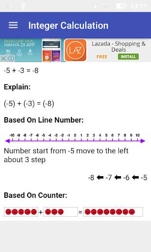 Integer Calculation скриншот 3