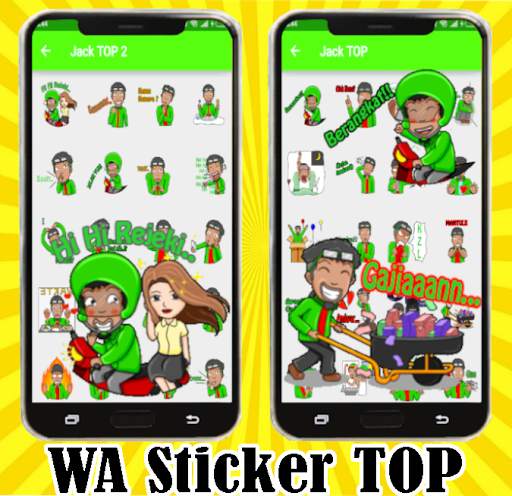 Sticker WA Ojek Online StickerApps WA Ojol Gratis screenshot 2