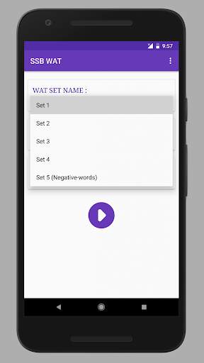SSB WAT (Word Association Test) screenshot 3