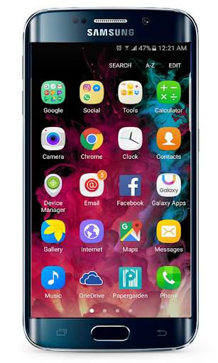 Galaxy A51 Launcher Theme screenshot 3