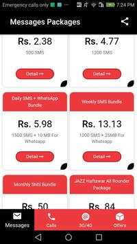 All Mobilink Packages screenshot 1