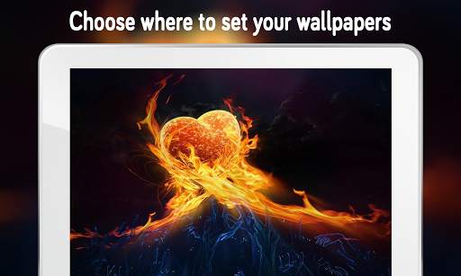Fire Wallpaper (4k) screenshot 6