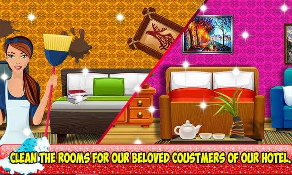 Hotel Manager : Room cleaning & Food Cooking game screenshot 7