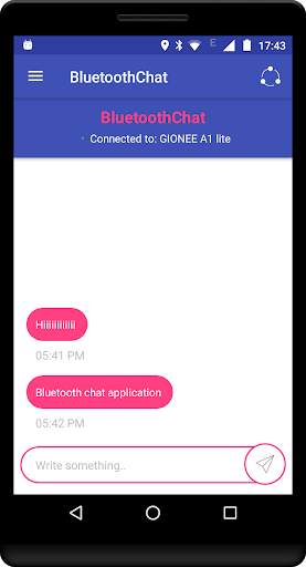 Bluetooth Chat (Messenger) screenshot 4
