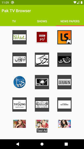 Pak TV Browser : Live Channels, Newspapers & Shows screenshot 4